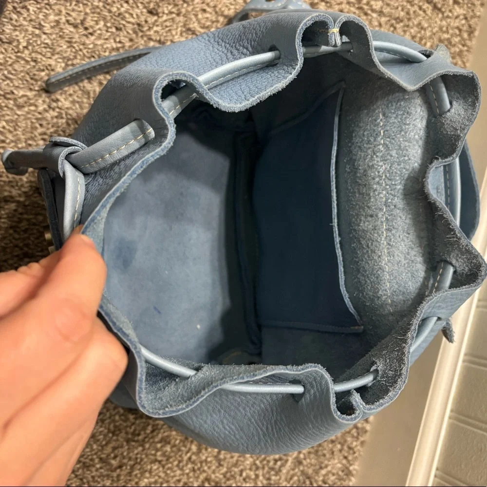 Vintage Portland Leather bucket backpack - Picture 4 of 9